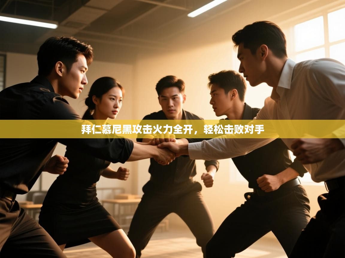 拜仁慕尼黑攻击火力全开,轻松击败对手